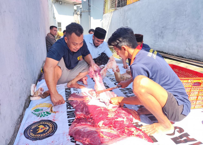 Berbagi Berkah Daging Kurban di Balik Jeruji, Wujud Kebersamaan Iduladha di Lapas Jember