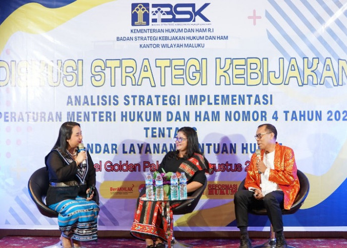 Kemenkumham Maluku Gelar Diskusi Strategi Kebijakan 