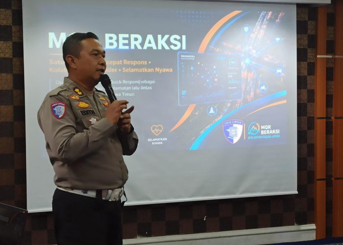 Ditlantas Polda Jatim Upgrade MQR Beraksi, Titik Rawan Kecelakaan Dipantau Lewat 1.500 CCTV