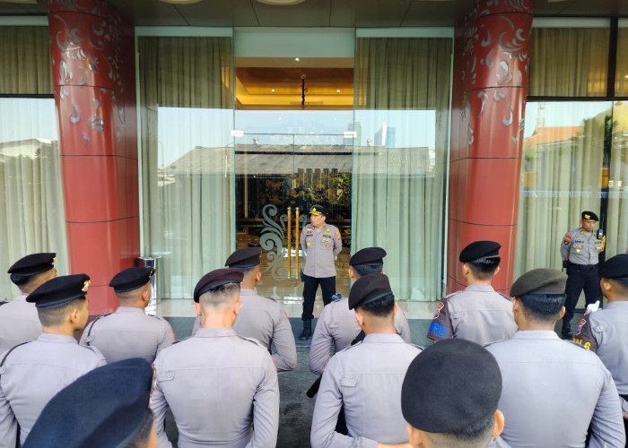 Polsek Gayungan Kawal Dua Aksi Unjuk Rasa di Surabaya, Polisi Pastikan Keamanan Warga