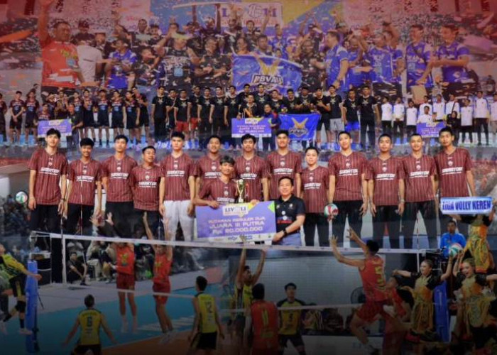 Berjalan Lancar, Kapolres Bojonegoro Serahkan Piala ke Juara Livoli Divisi Utama 2025