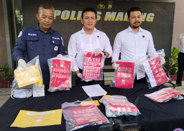 Selama 2 Bulan Polres Malang Ungkap 32 Kasus Narkoba, 49 Tersangka Diamankan