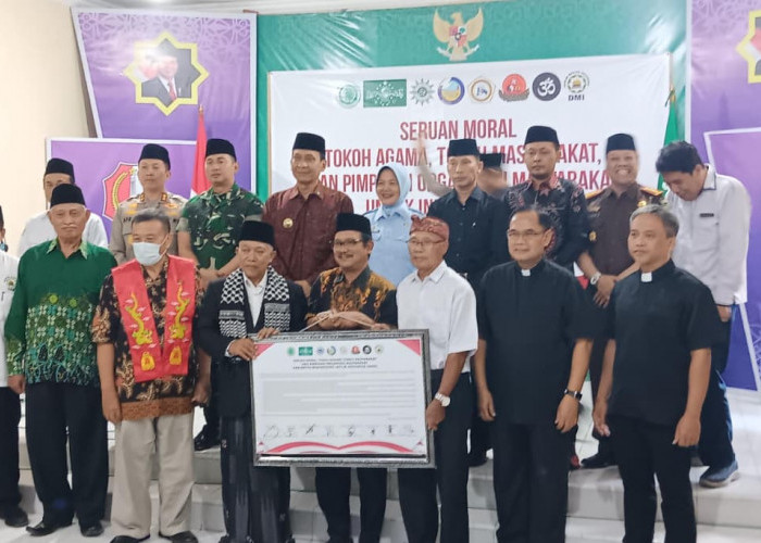 Forkopimda Bojonegoro Gandeng MUI bersama Tokoh Agama dan Tokoh Masyarakat Serukan Indonesia Damai
