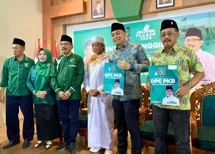 Usai PDI-P, Eri-Armuji Daftar Paslon Pilwali Surabaya ke PKB