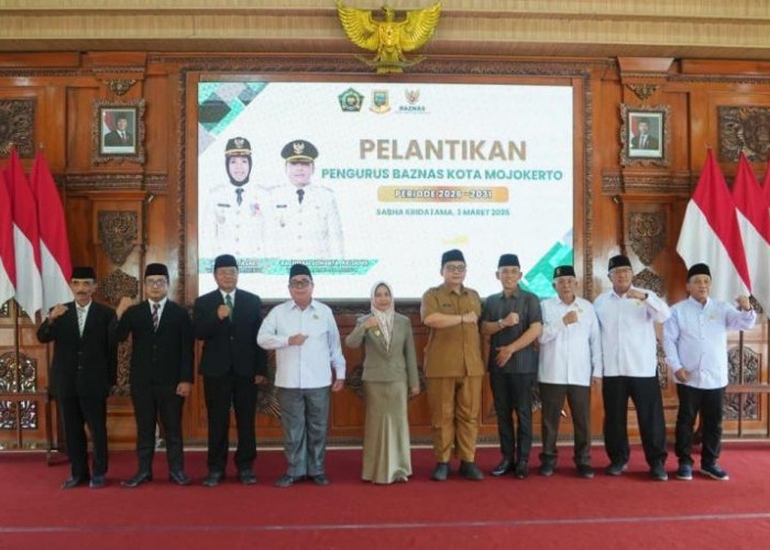 Ning Ita Lantik Pengurus Baznas Kota Mojokerto 2026–2031, Tekankan Amanah dan Integritas