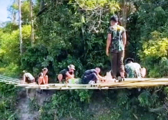 Jembatan Perintis Garuda di Nias Barat Rampung, Pangkas Jarak Tempuh Warga