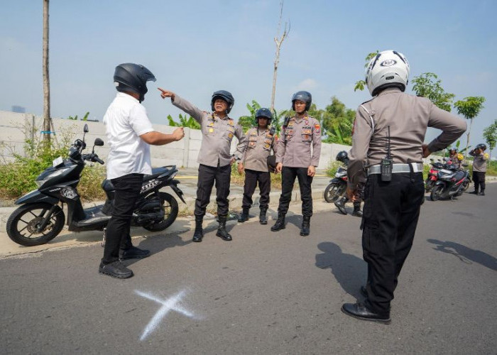 Cek 2 TKP Jambret, Kapolrestabes Surabaya Siap Tindak Tegas Bandit Jalanan