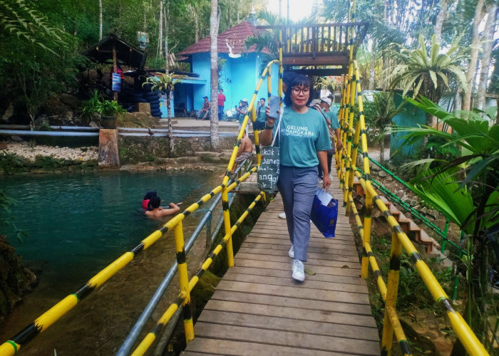 Keren! Sungai Mudal, Eko Wisata di Lereng Gunung Menoreh, Kulon Progo, Jogyakarta Punya Tiga Kolam