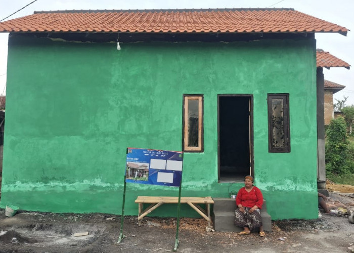 Haru Keluarga Samik, Rumah Bilik Bambu Kini Jadi Hunian Layak