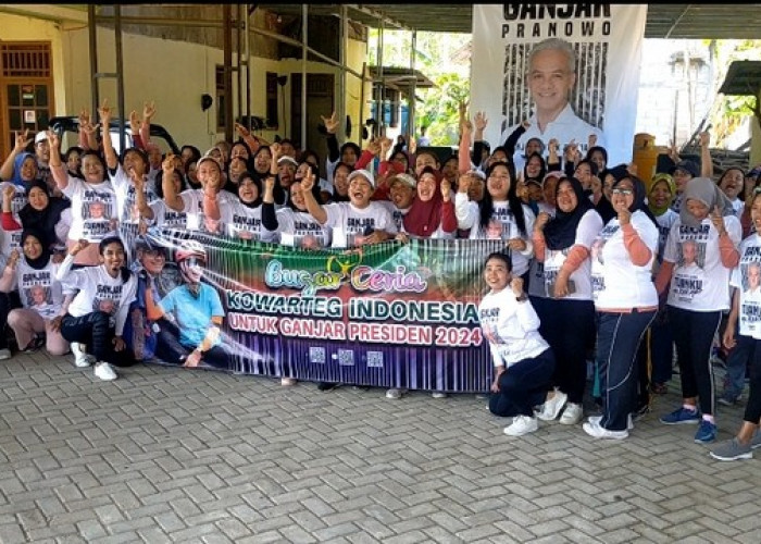 Kowarteg Indonesia Jatim dan Trenggalek Senam Bersama Ibu-Ibu 