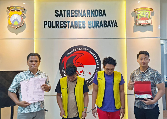 Kakak Adik Tambaksari Surabaya Kompak Edarkan Sabu