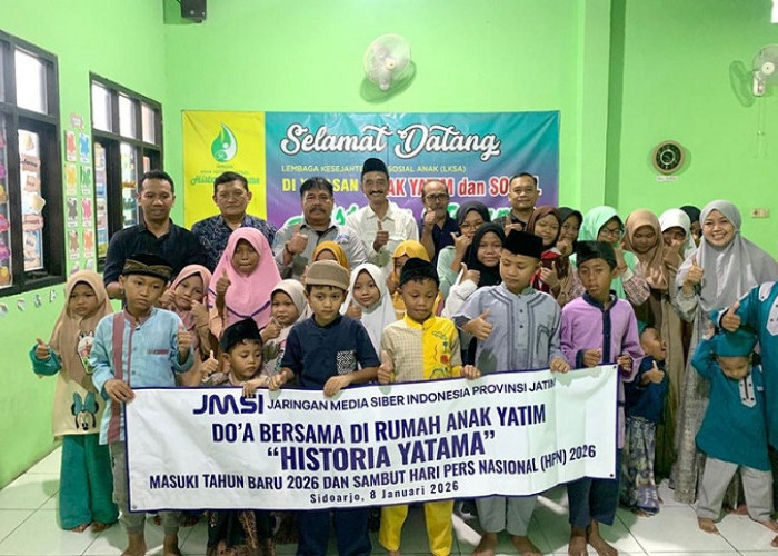 Awali Tahun dan Sambut HPN 2026, JMSI Jatim Gelar Doa Bersama
