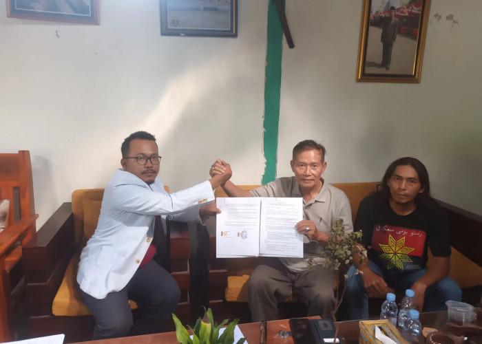 UBK Law Firm Advokat Zaenal Abidin Jalin Kerjasama dengan Kades Sumengko 