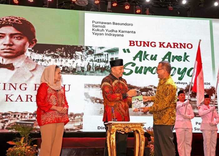 Pemkot Surabaya Luncurkan Buku Bung Karno, Perkuat Sejarah Sang Proklamator Lahir di Kota Pahlawan