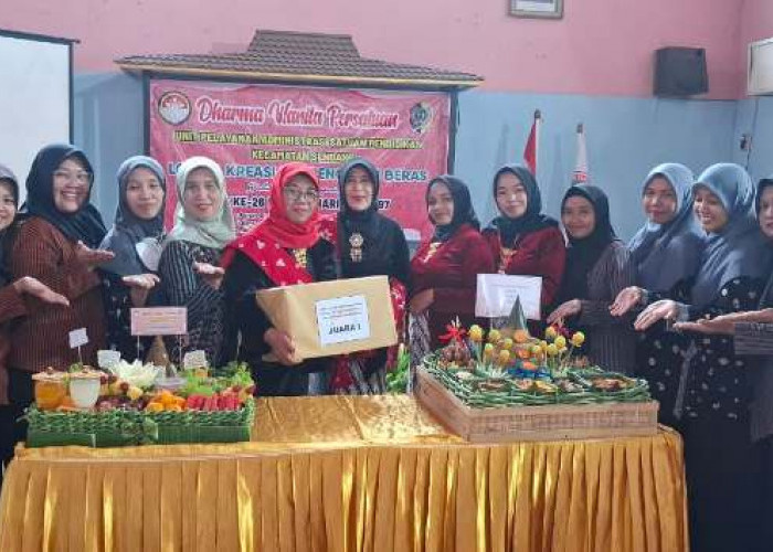 HUT Ke-26 DWP, UPASP Sendang Gelar Lomba Kreasi Tumpeng Non Beras di Tulungagung