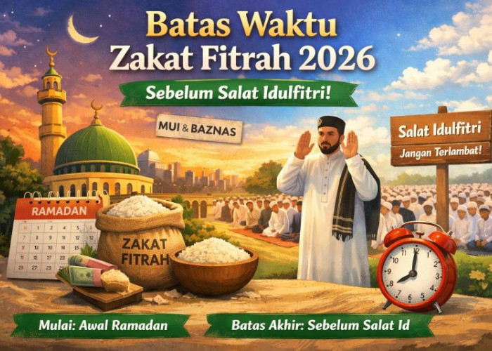 Batas Waktu Zakat Fitrah 2026: Ketentuan Resmi MUI dan BAZNAS, Jangan Sampai Terlambat
