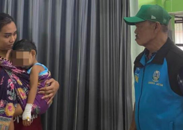 JSC Dinsos Jatim Berikan Pendampingan Medis Balita Asal Lumajang