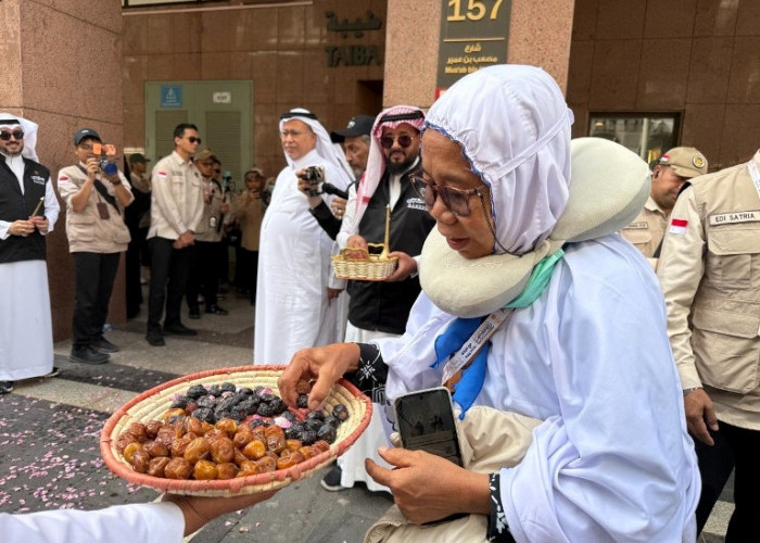 Kloter Perdana Jemaah Haji Tiba di Madinah, Layanan Tertib dan Lancar