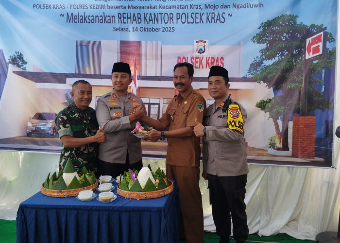 Renovasi Mako Polsek Kras Dimulai, Wujudkan Pelayanan Polri yang Lebih Optimal