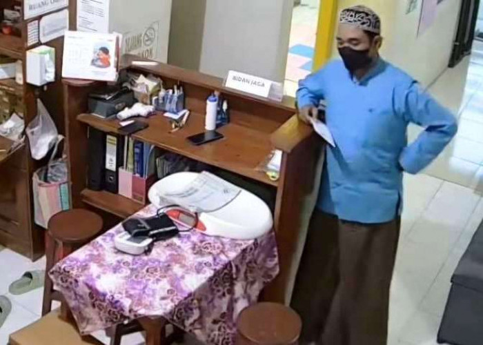 Pria Berkopyah Curi Ponsel Bidan dengan Modus Minta Sumbangan di Pasuruan