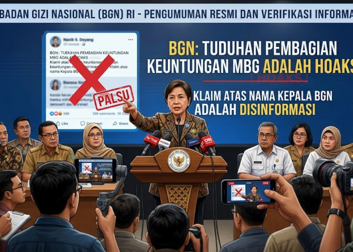 Isu Dana MBG ke Presiden, BGN: Tuduhan Pembagian Dana Itu Hoaks