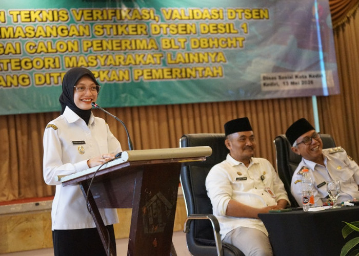 Pemkot Kediri Verifikasi Data DTSEN Desil 1 Penerima BLT DBHCHT