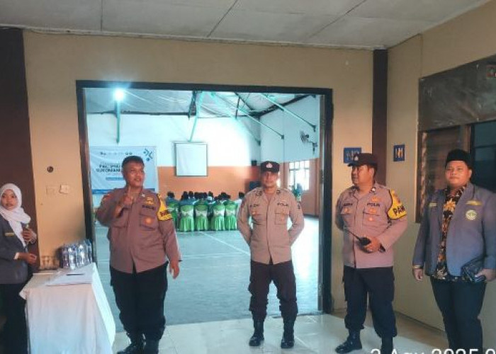 Polsek Sukomanunggal Amankan Pelantikan dan Harlah PAC IPNU-IPPNU