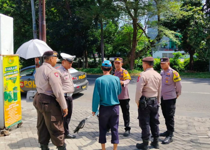 Gelar Operasi Pekat, Polsek Wonocolo Amankan Belasan Jukir Liar
