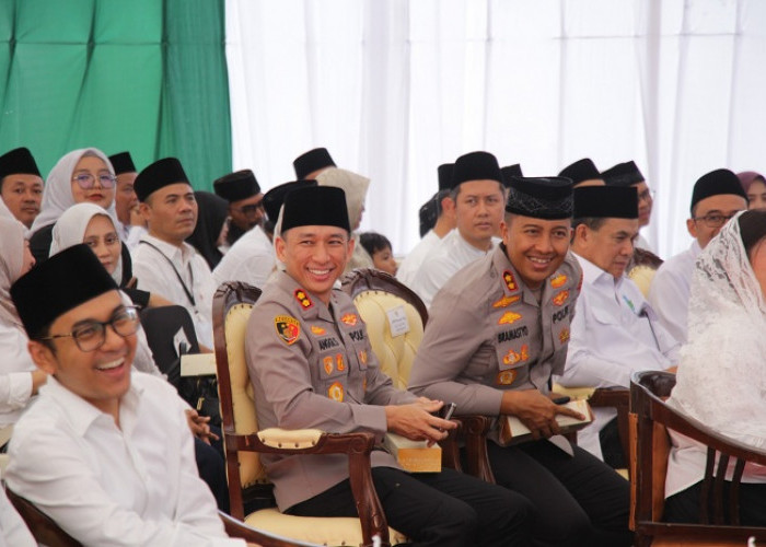 Dukung Program Gizi dan Pemberdayaan Pesantren, Kapolres Kediri Kota Hadiri Peresmian SPPG NU di Lirboyo 