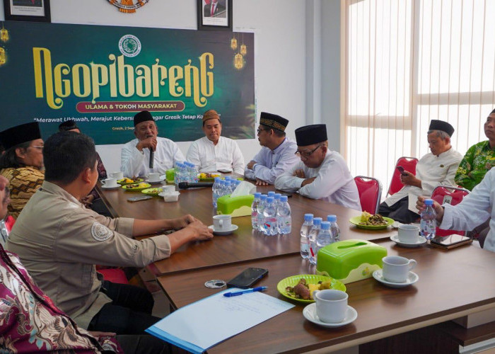 Respons Situasi di Masyarakat, Tokoh Agama Kompak Jaga Kondusivitas di Gresik