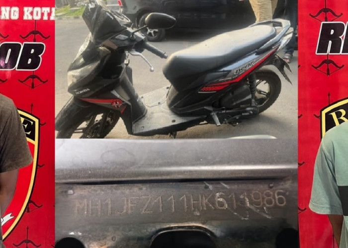 Polresta Malang Kota Tangkap Pelaku Curanmor yang Gasak Honda Beat di Lokasi Futsal