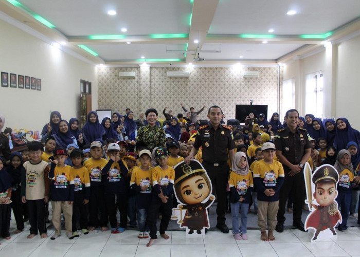 Super Jaksa Resmi Diluncurkan, Kejari Tulungagung Kenalkan ADHI dan YAKSA ke Anak TK