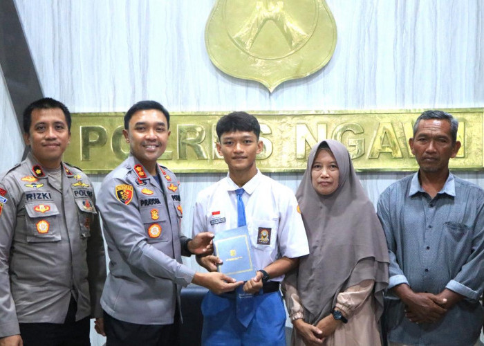 Kapolres Ngawi Dukung Pesilat Muda Berlaga di Kejuaraan Dunia Belgia