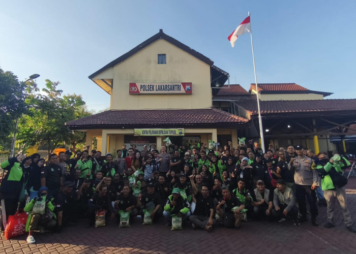 Polsek Lakarsantri Gelar Silaturahmi Sekaligus Rayakan HUT ke-10 Komunitas Segoroland