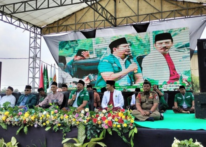 Kapolsek Krian Hadiri Heroik Santri dan Parade Lalaran Nadhom Alfiyah di Ponpes Al Amanah