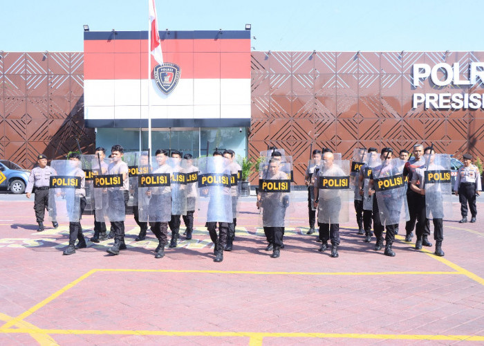 Asah Kemampuan Dalmas, Samapta Polres Ngawi Siap Hadapi Berbagai Situasi di Lapangan 