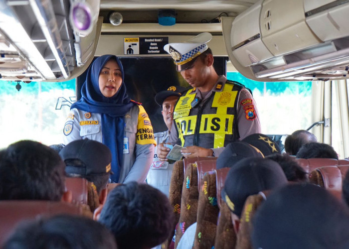 Antisipasi Tragedi Subang, Satlantas Polres Pasuruan Temukan Bus Pariwisata Tidak Laik Jalan