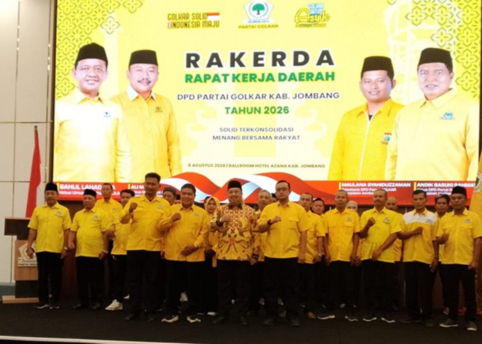 Golkar Gelar Raker Menuju Pemilu 2029, Siap Rebut Kembali Masa Kejayaan di Jombang