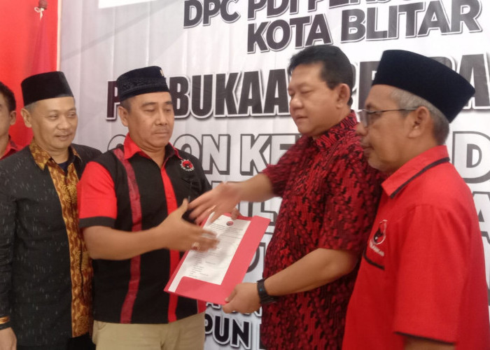 Dapat Surat Tugas, Bambang Kawit Kandidat Terkuat Kantongi Rekom PDIP untuk Pilwali Blitar