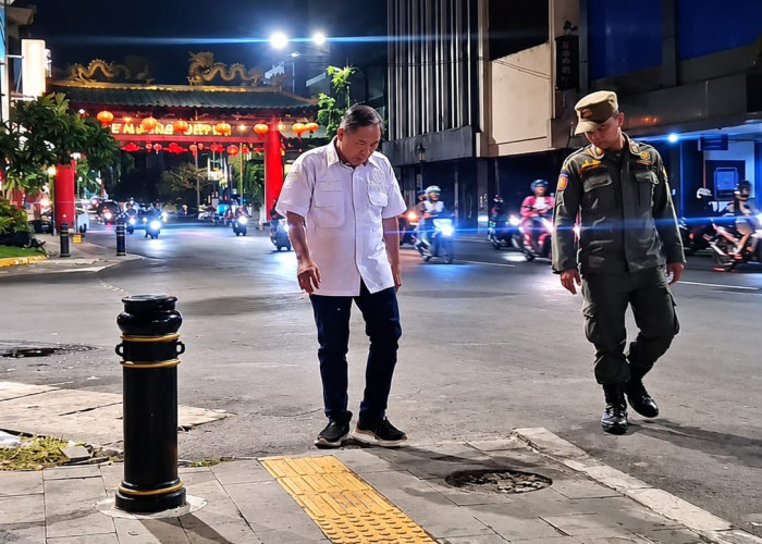 Belasan Bollard Trotoar Kembang Jepun Raib Dicuri, Lurah Bongkaran Imbau Warga Ikut Jaga Fasum
