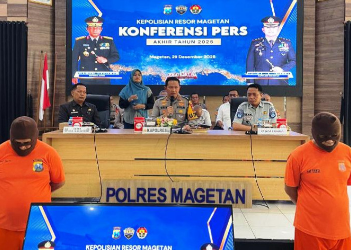 Kasus Narkotika di Magetan Meningkat Sepanjang Tahun 2025