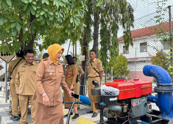 Antisipasi Genangan, Wabup Bojonegoro Tinjau Pemasangan Pompa Sibel Permanen di 3 Titik Vital