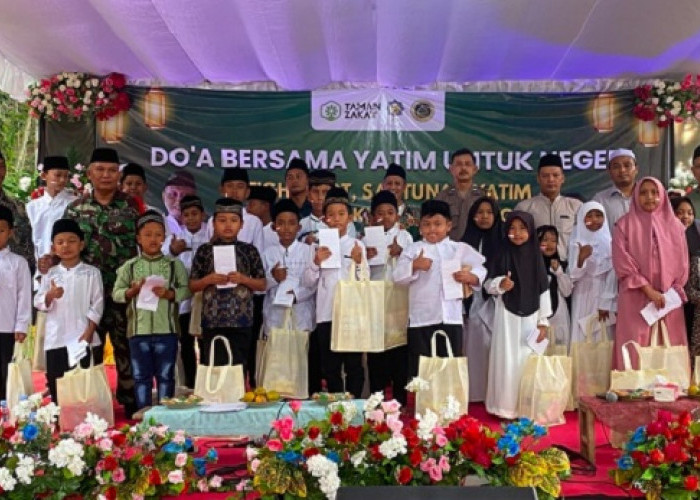 Anak Yatim Berdoa untuk Negeri, Taman Zakat Gelar Doa Bersama di Tulungagung