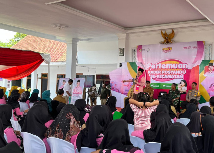 Dorong Jember Sehat, Gus Fawait Ajak Kader Posyandu Gumukmas Bergerak Masif Lawan Stunting dan Manfaatkan UHC