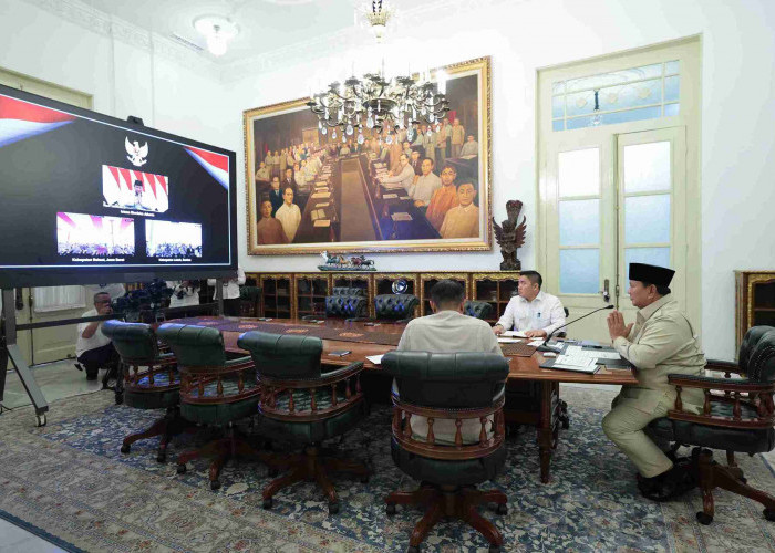 Resmikan 3.395 Jembatan dan 3.000 Sumber Air Bersih, Prabowo: Bukti TNI/Polri Berbakti untuk Rakyat