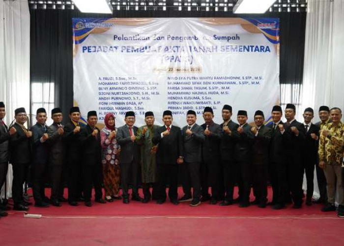 Dekatkan Layanan Pertanahan, 17 Camat di Jember Resmi Menyandang Status PPATS