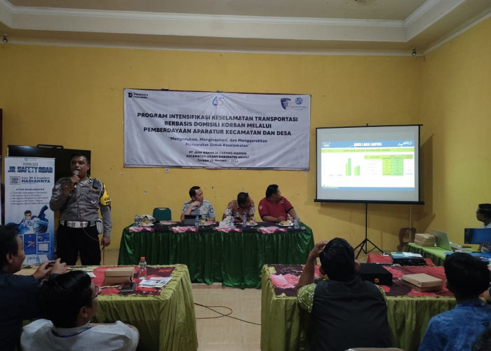 Satlantas Polres Ngawi Sosialisasikan Program Keselamatan Transportasi Berbasis Domisili Korban