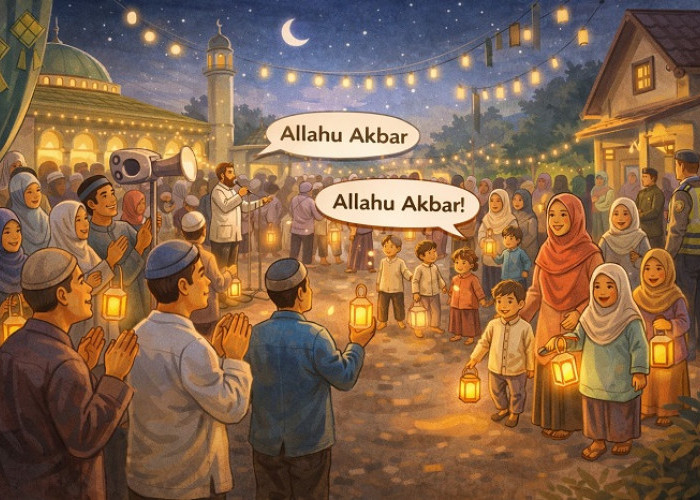 Malam Takbiran Lebih Tenang Tanpa Konvoi dan Petasan, Lebaran Jadi Lebih Bermakna 