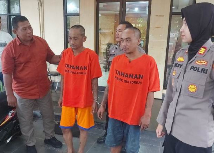 Dua Pencuri Tabung Elpiji 3 Kg di Kejawan Keputih Surabaya Tidur Penjara