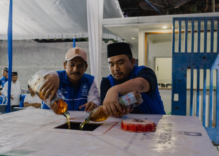 DPD PAN Tulungagung Ajak Kader Kumpulkan Minyak Jelantah, Proyeksikan Terkumpul Rp1 M untuk Beli Tanah Kantor